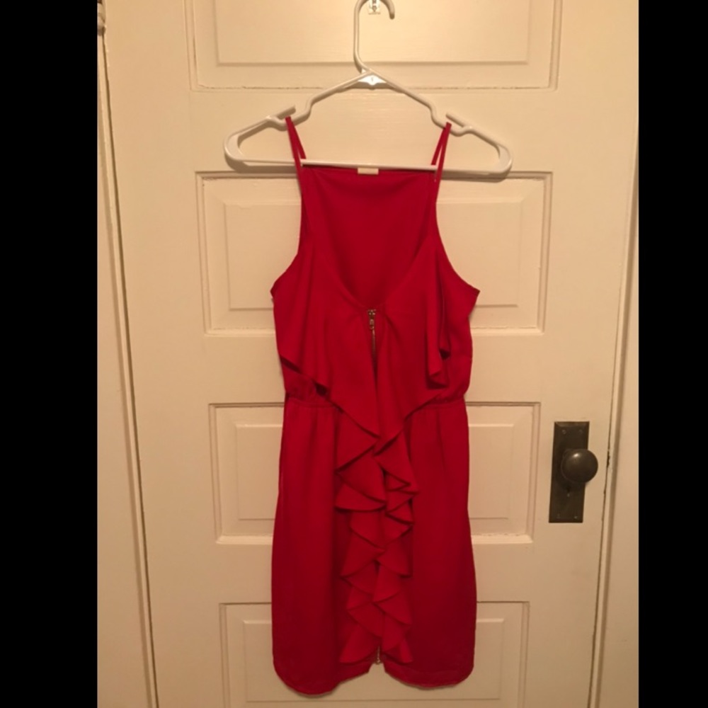 Red dress
